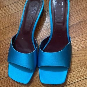 Sold NWOT  | STAUD | Simone Sandal in Bright Blue SZ 39